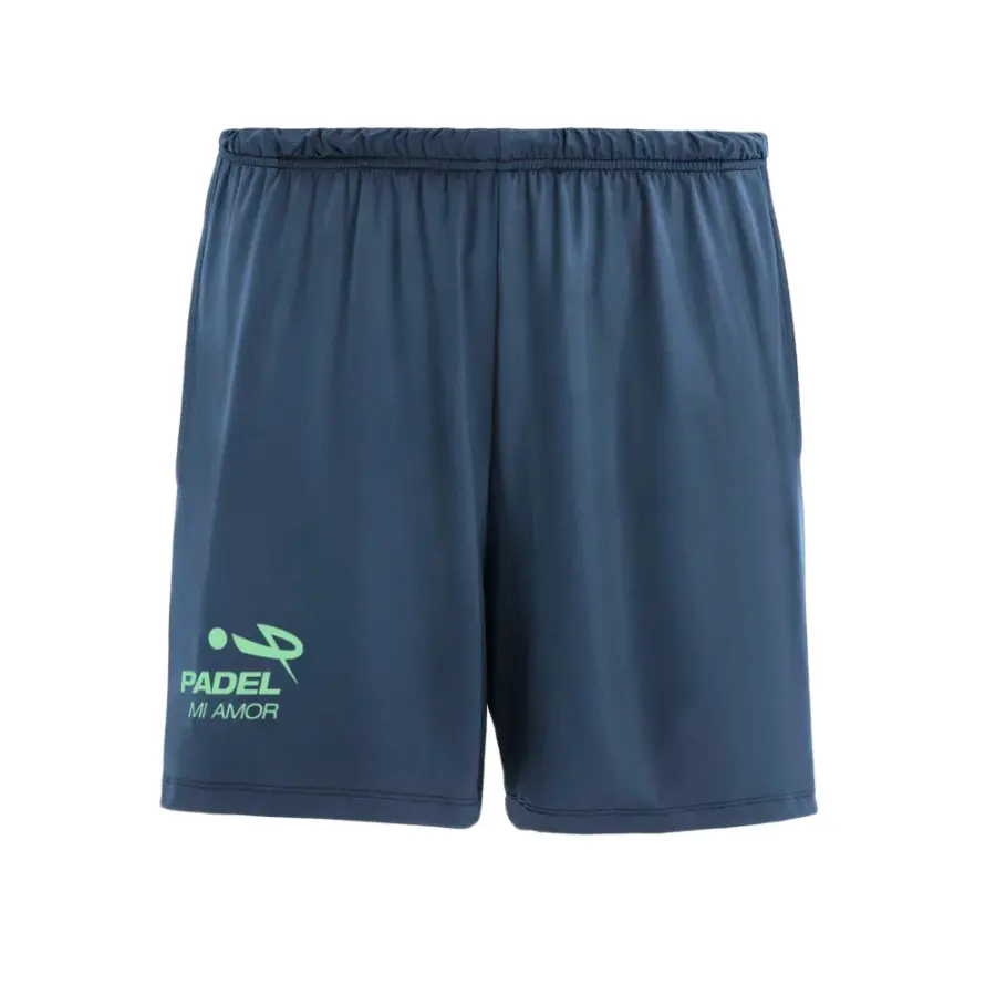 Pantaloncino padel uomo in tessuto bielastico blu