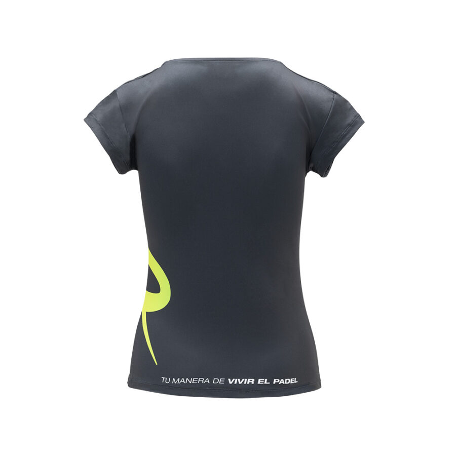 maglia-padel-ICON-donna-nera-back