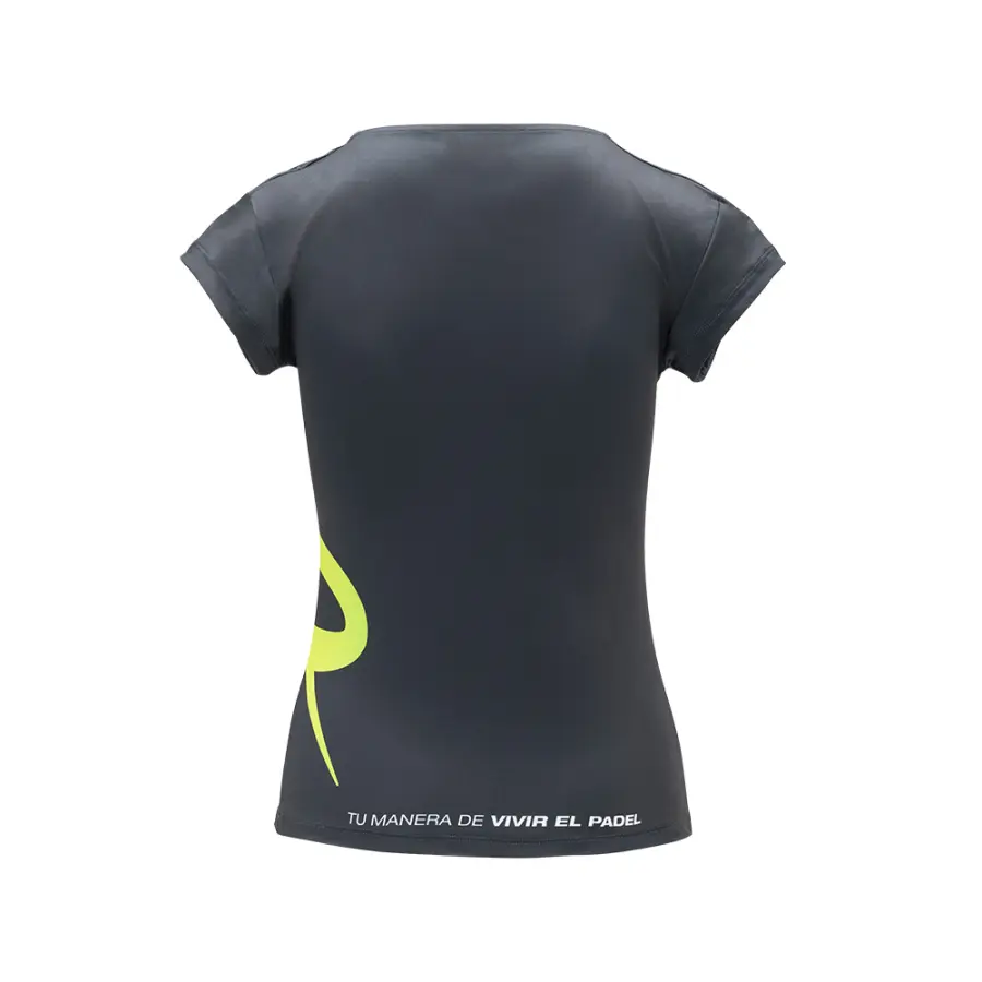 maglia-padel-ICON-donna-nera-back