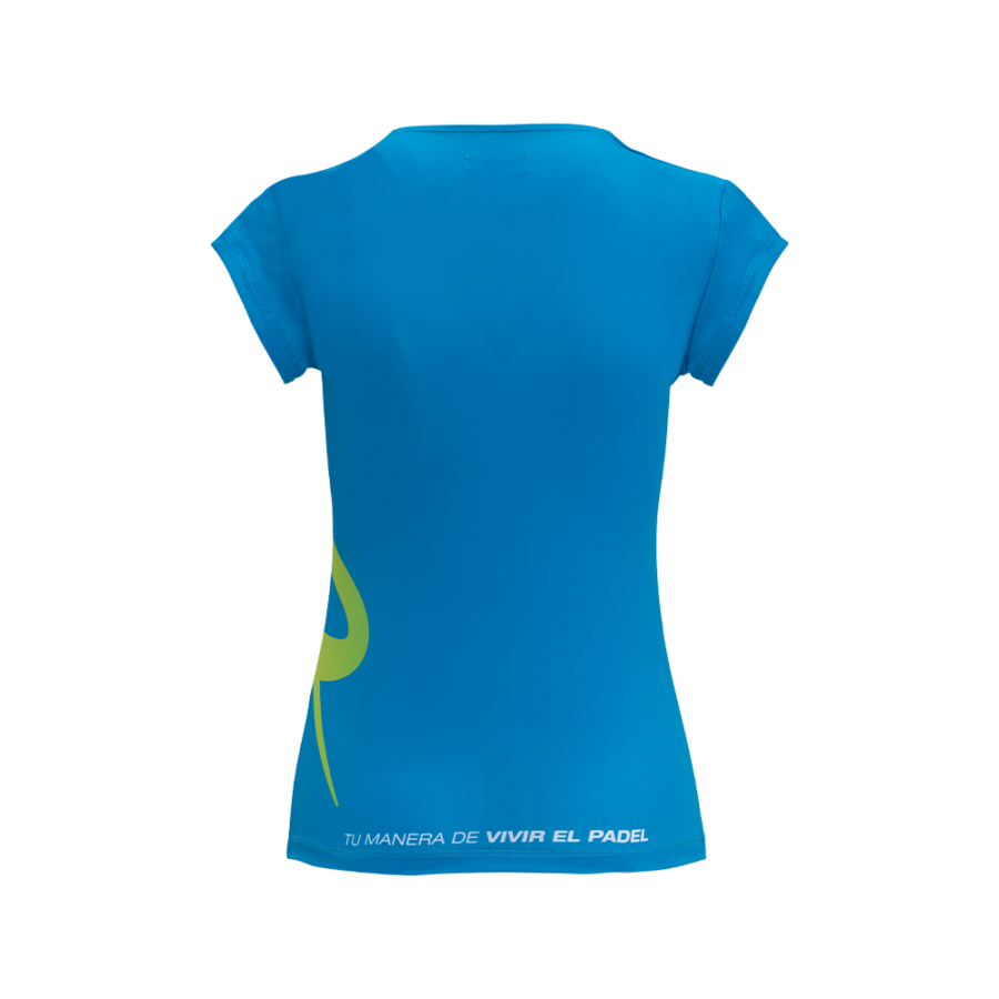 Maglia padel ICON donna Azzurra