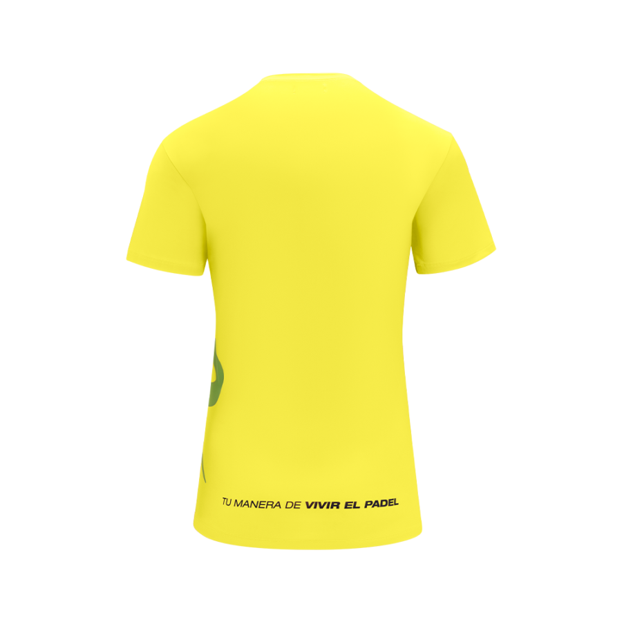 Maglia padel ICON uomo Gialla