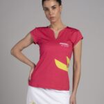 T-shirt Icon fucsia (donna)