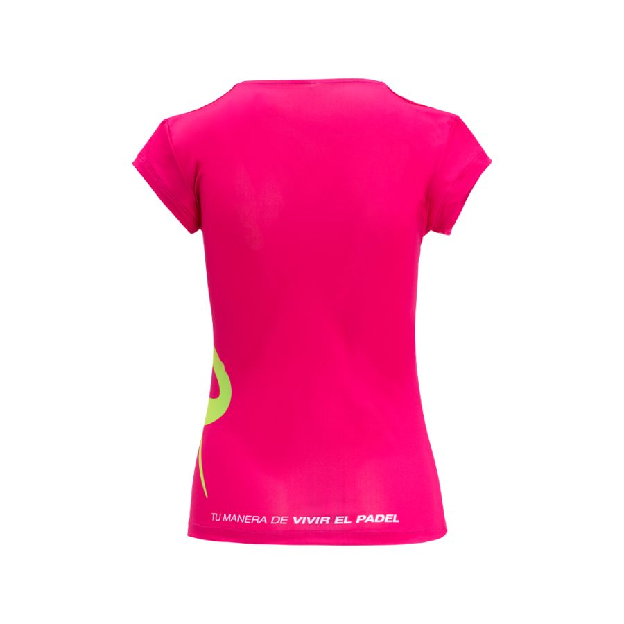 Maglia padel ICON donna Fucsia