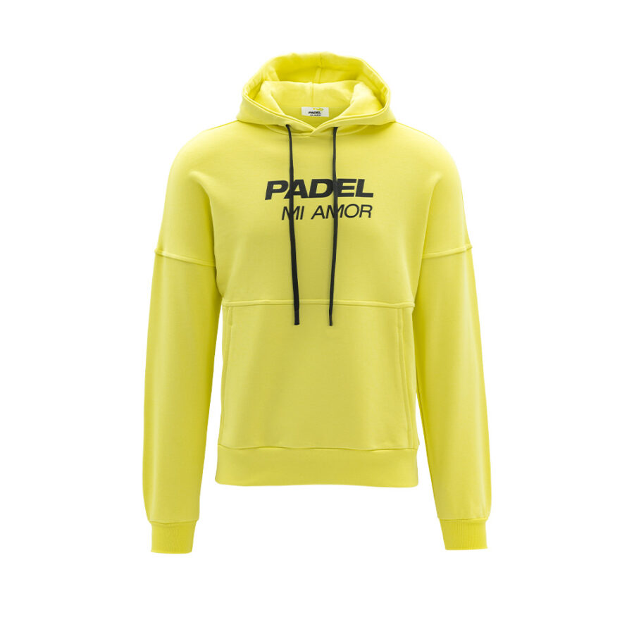 Felpa Padel Gialla Unisex