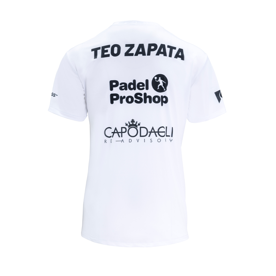 Maglia Padel Teo Zapata Competition (Bianca)