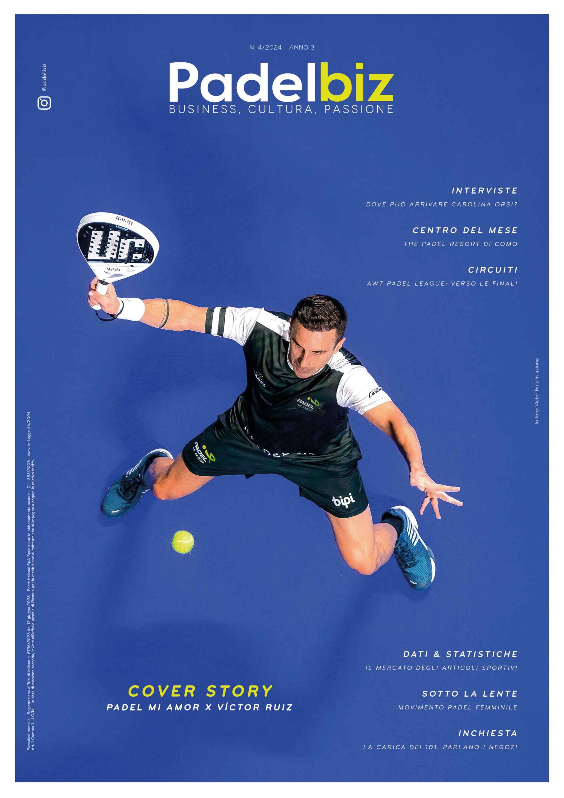 Copertina Padelbiz