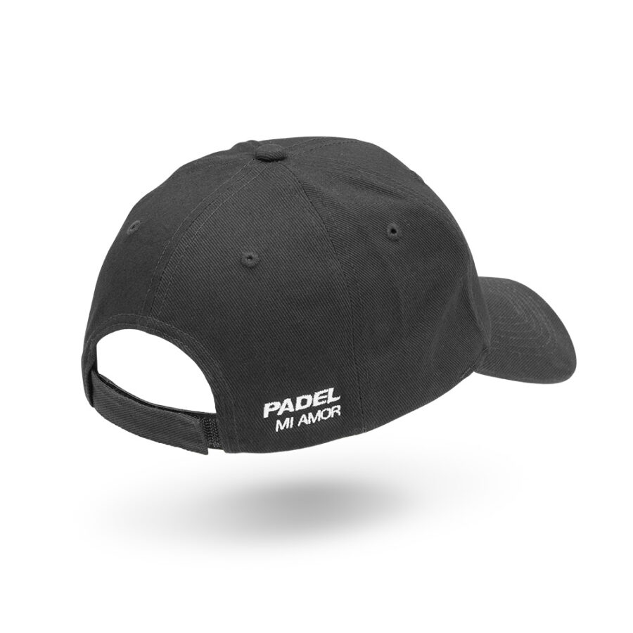 Cappellino Padelmiamor Nero/Bianco