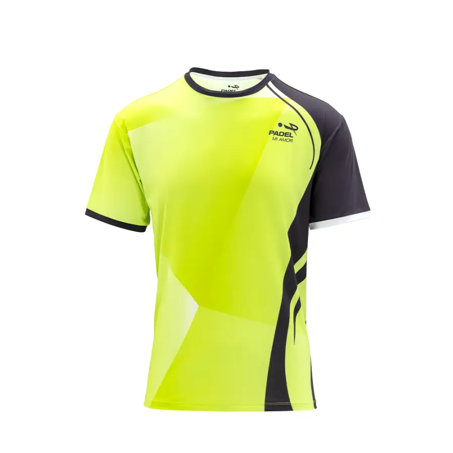 maglia_padel_DUBAI_lime_front