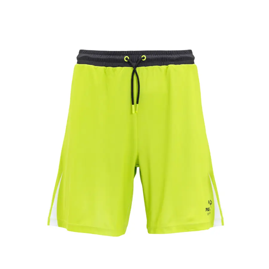 pantaloncino_padel_MILAN_lime_front