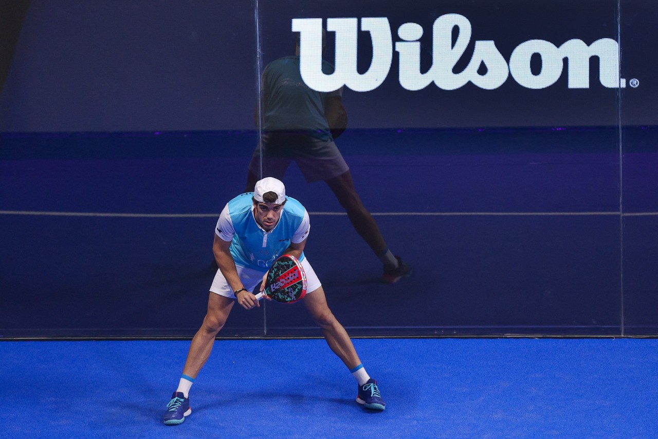 Juan Lebron al Premier Padel Milano